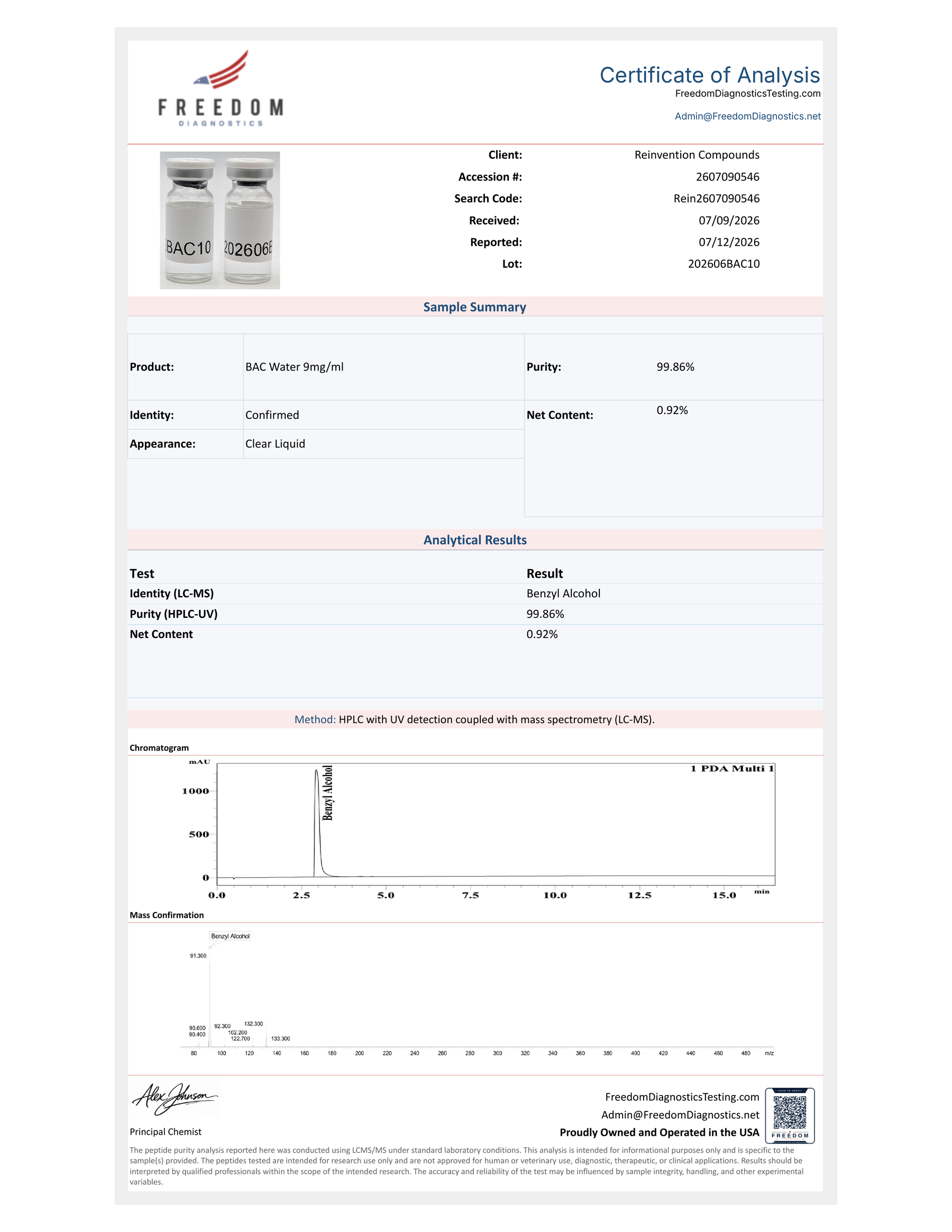 Research Bacteriostatic Water - Image 2